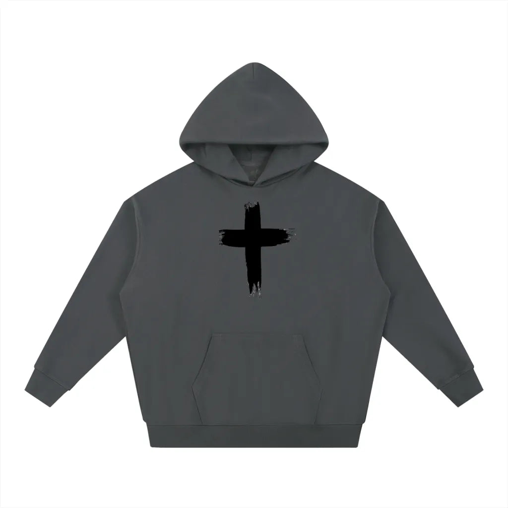jesus always has a plan Heavyweight Hoodie